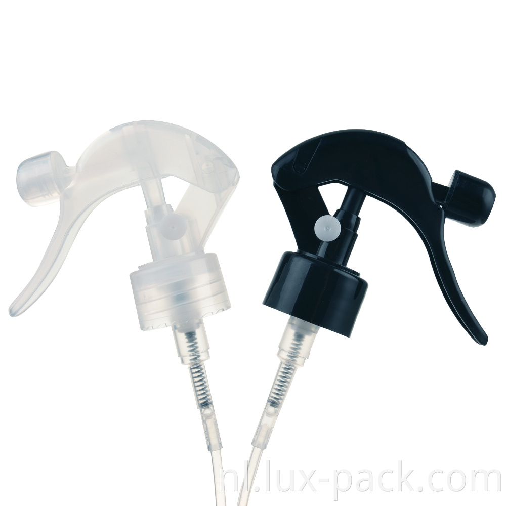 Plastic trigger fijne mist spuitfles goedkope handwaterpomp 28/410 plastic schuimtriggerspuit